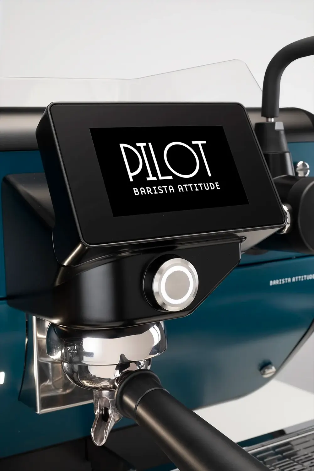 5-palcový dotykový displej na skupine kávovaru Barista Attitude Pilot