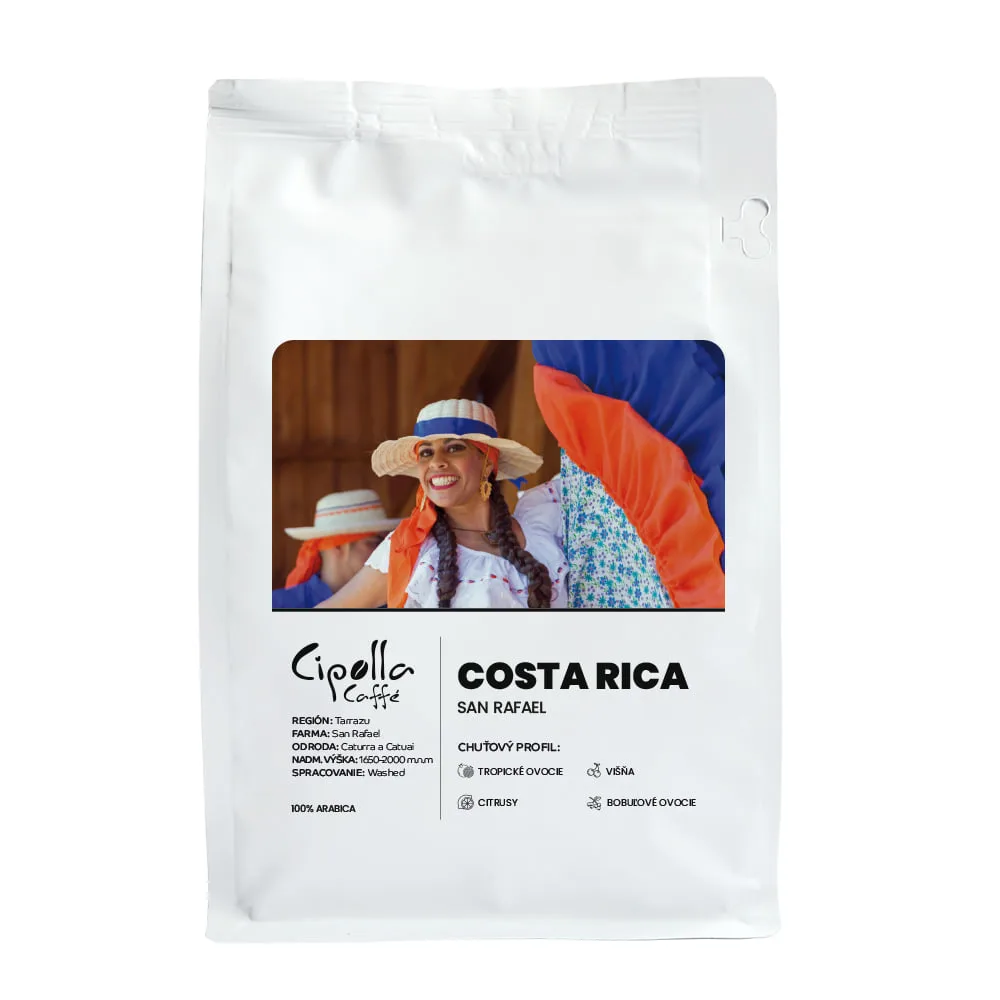 Costa Rica Tarrazu San Rafael — zrnková káva