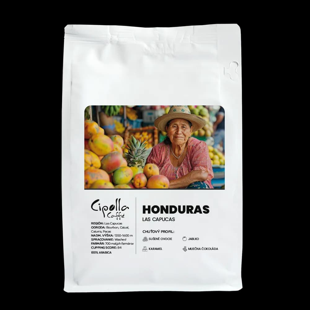 Honduras Las Capucas — zrnková káva z krajiny Honduras