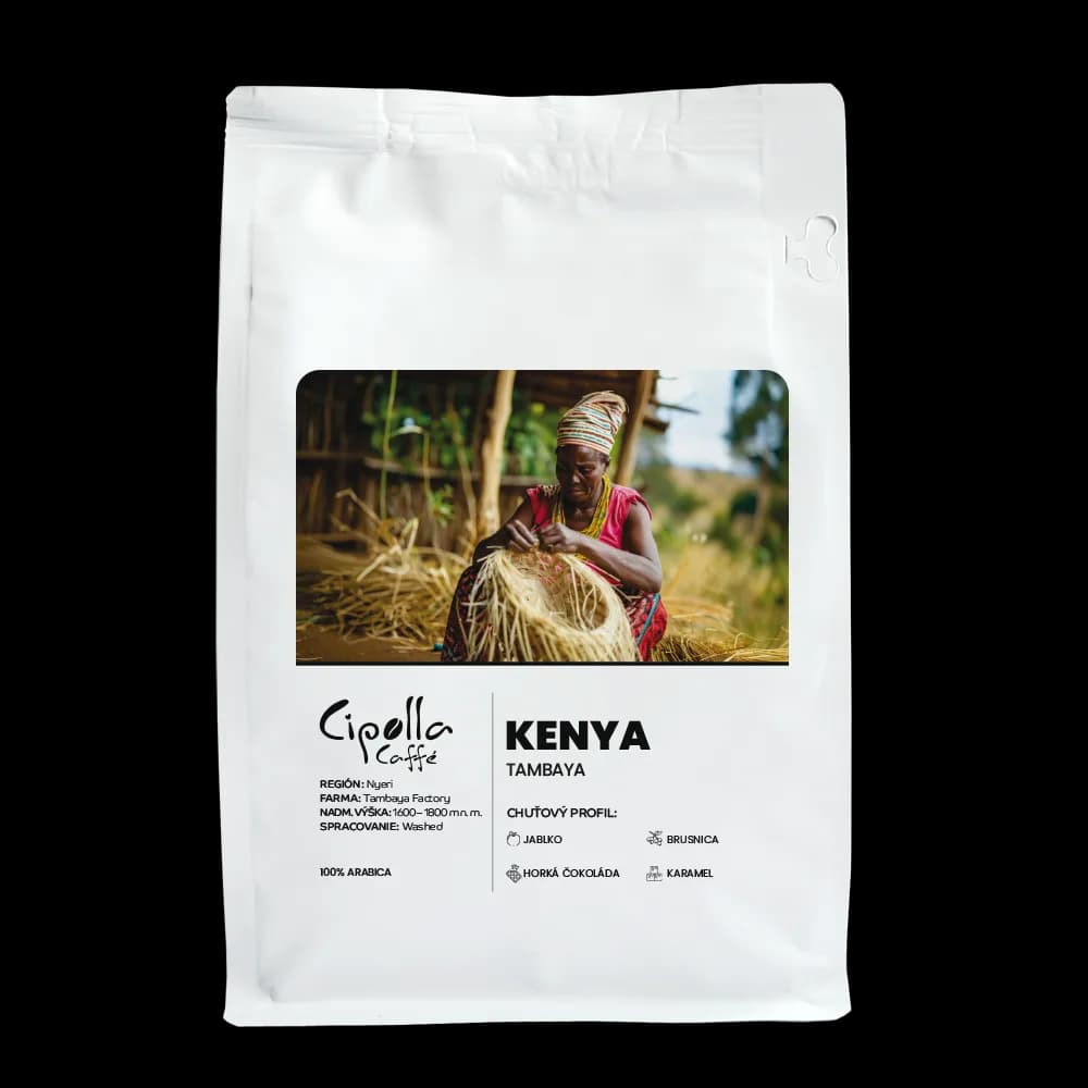 Kenya Tambaya Nyeri — zrnková káva z krajiny Keňa