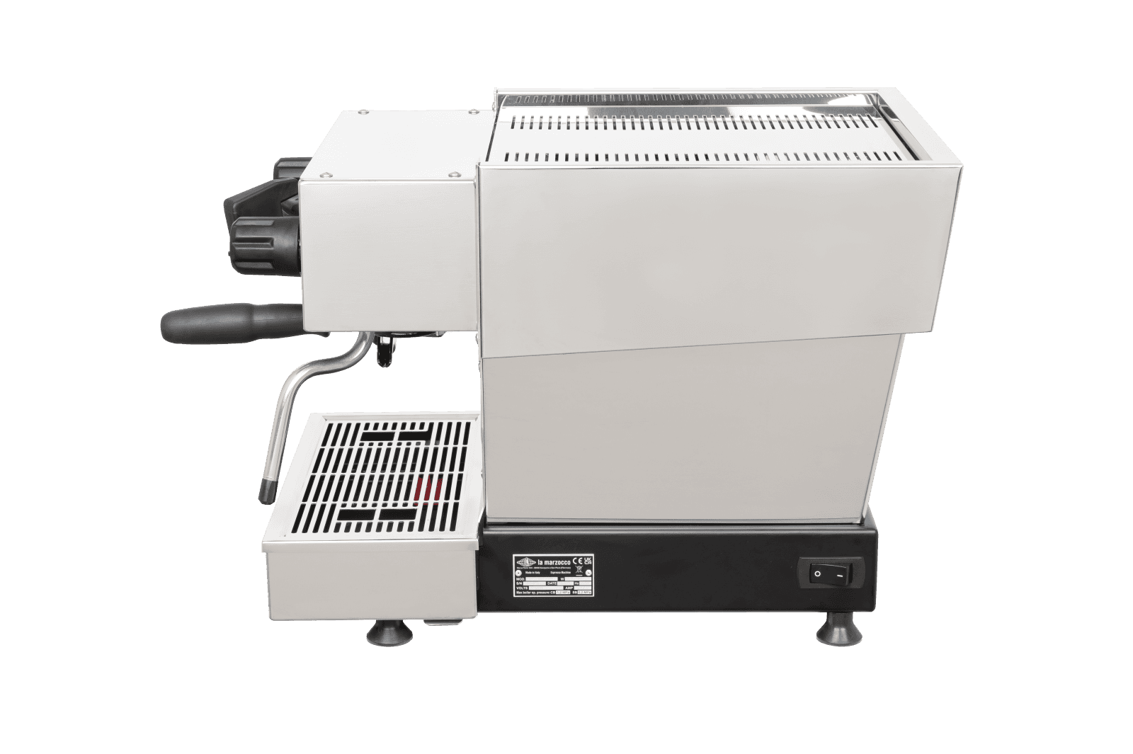 La Marzocco Linea Mini R — bočný pohľad