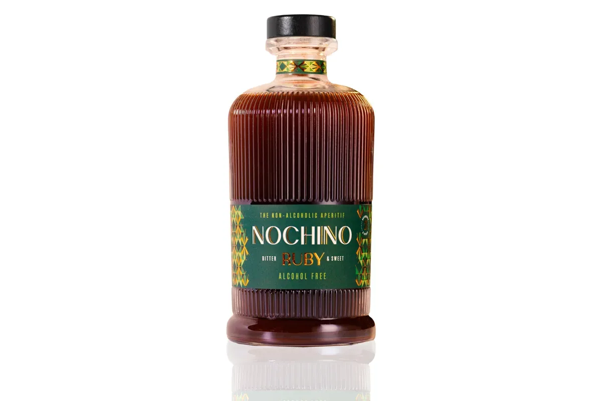 Nochino Ruby Bitter and Sweet – nealkoholický horko-sladký aperitív, fľaša 0,5 l