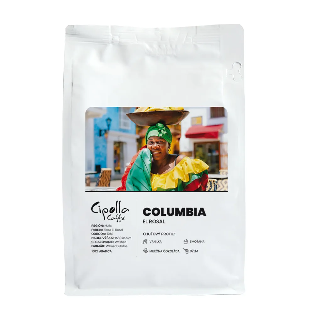 Columbia El Rosal — zrnková káva