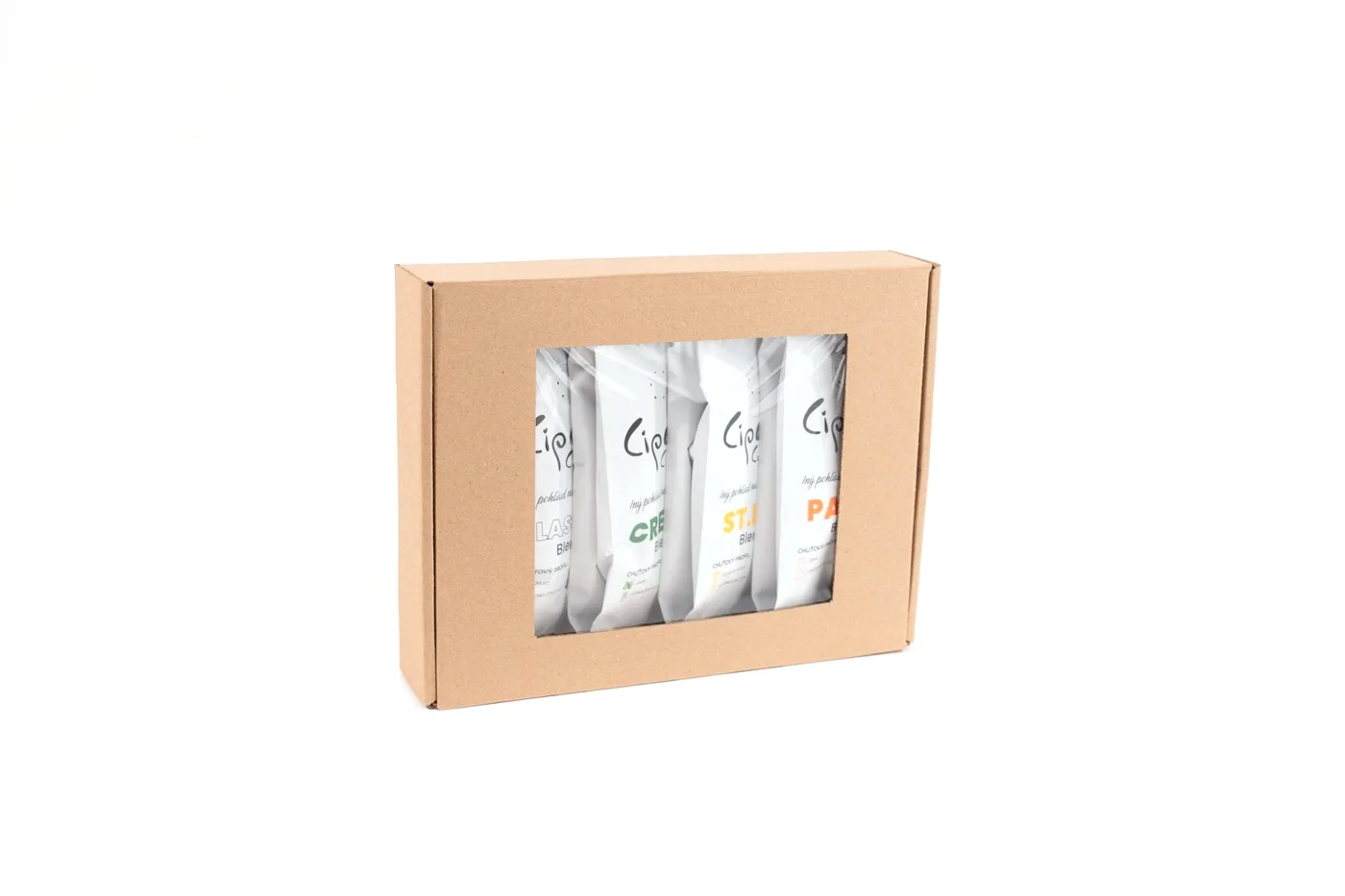 4 × 100 g Darčekový balíček kávy — darčekový set | Cipolla Caffé