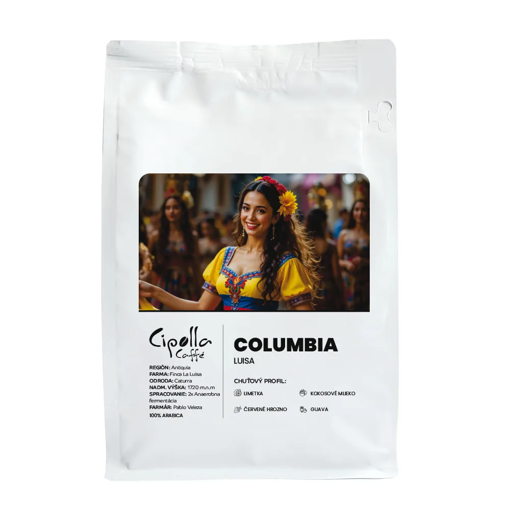 Columbia Luisa — zrnková káva