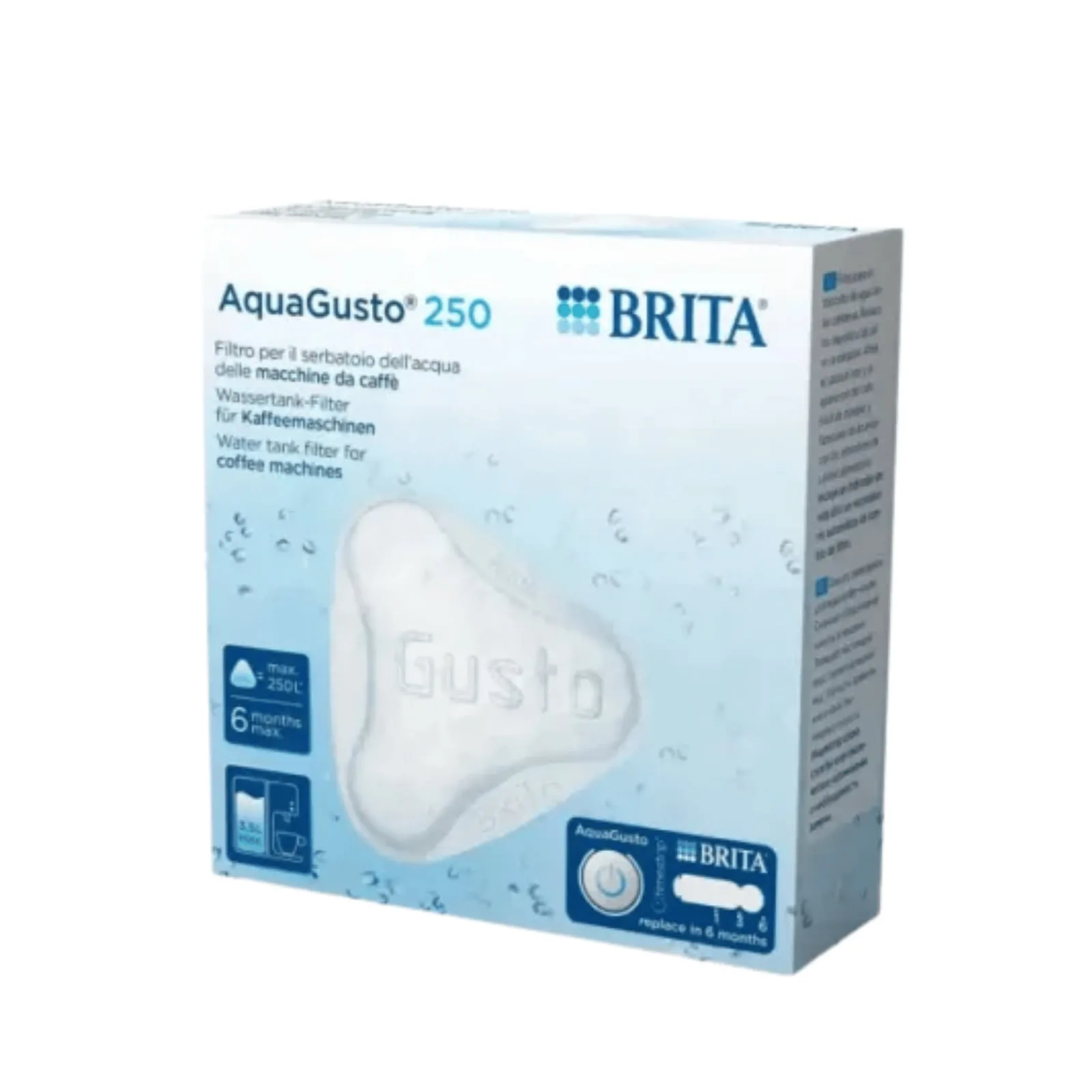 Brita AquaGusto 250 — filter na vodu do kávovaru | Cipolla Caffé