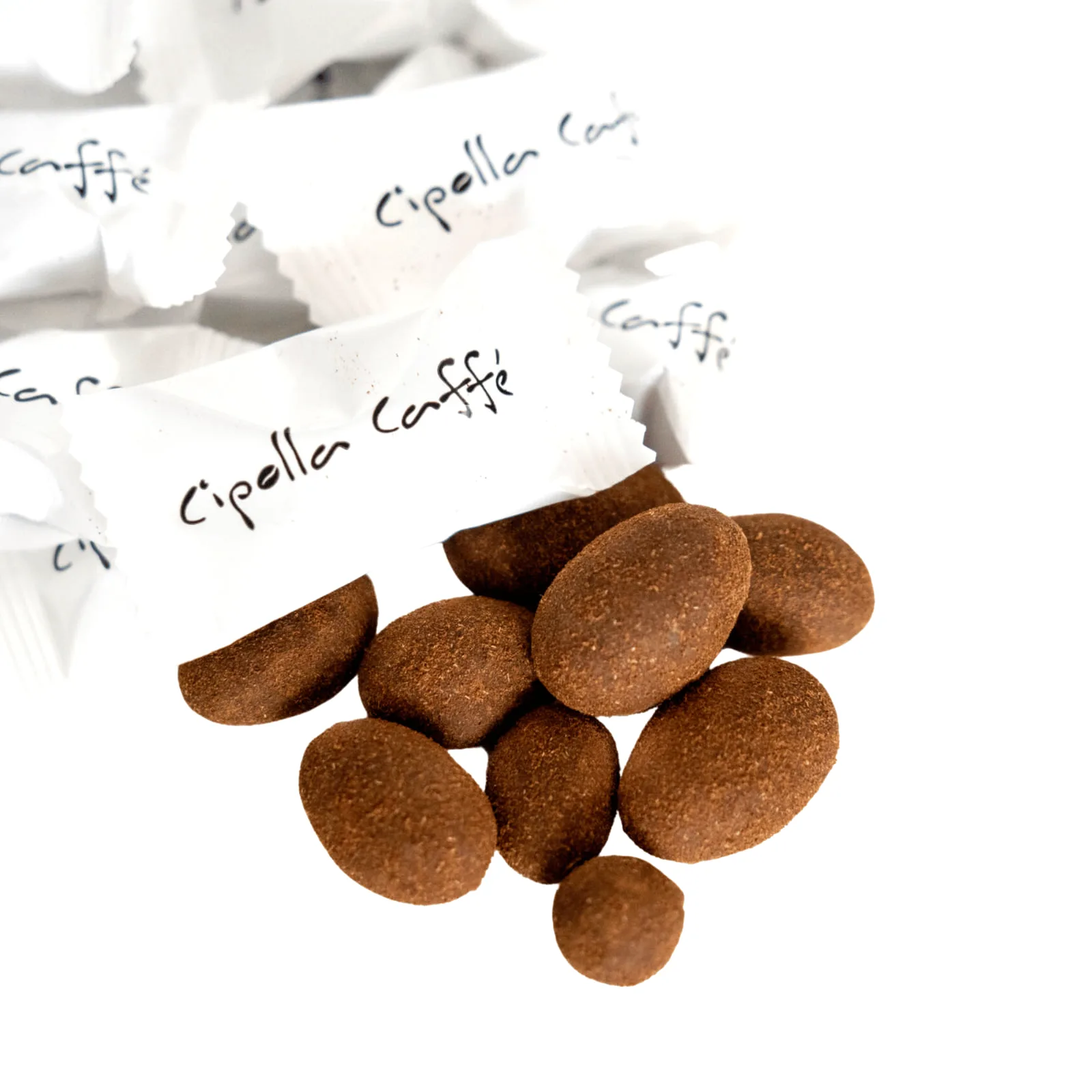 Mandle v mliečnej čokoláde a škorici — kávové príslušenstvo | Cipolla Caffé