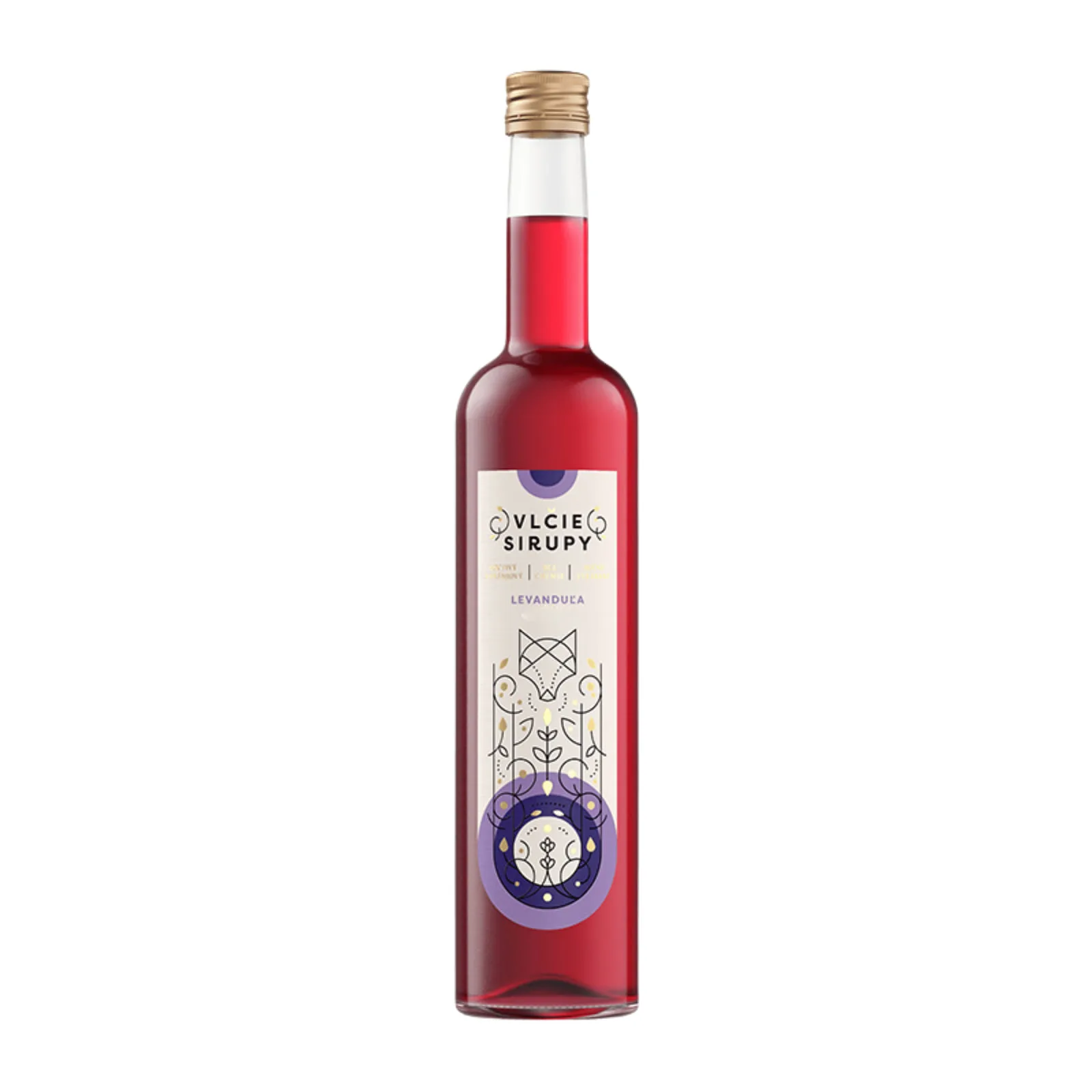 Čierna ríbezľa - Levanduľa — sirup do kávy a nápojov | Cipolla Caffé