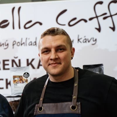 Marek Svitek — Barista a lektor školy baristu, Cipolla Caffé
