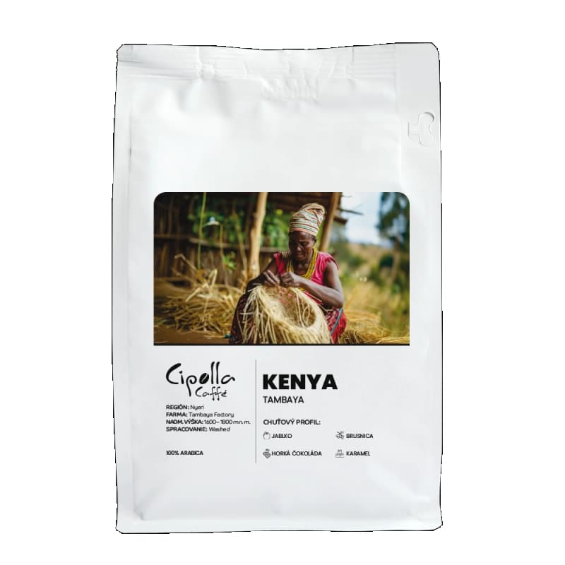 Kenya Tambaya — čerstvo pražená zrnková káva