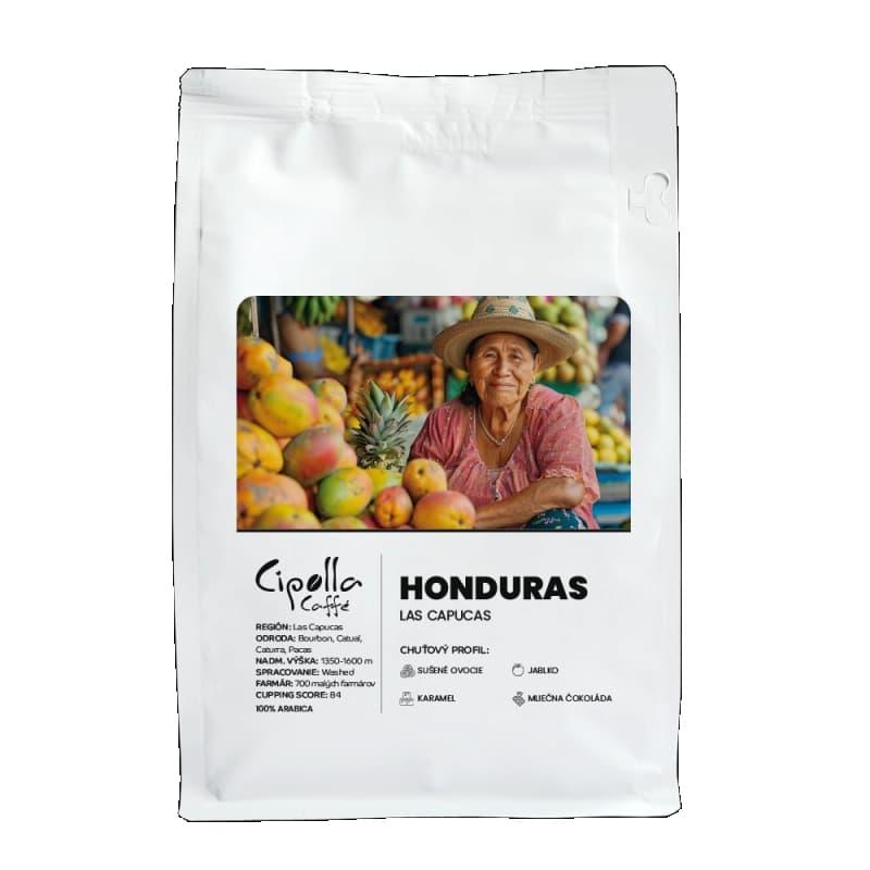 Honduras Las Capucas — čerstvo pražená zrnková káva